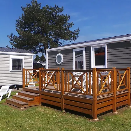 キャンプ場 Camping La Route Blanche Bréville-sur-Mer